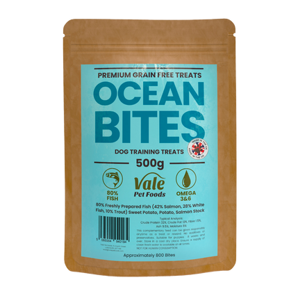 Ocean Bites Dog Treats - 500g