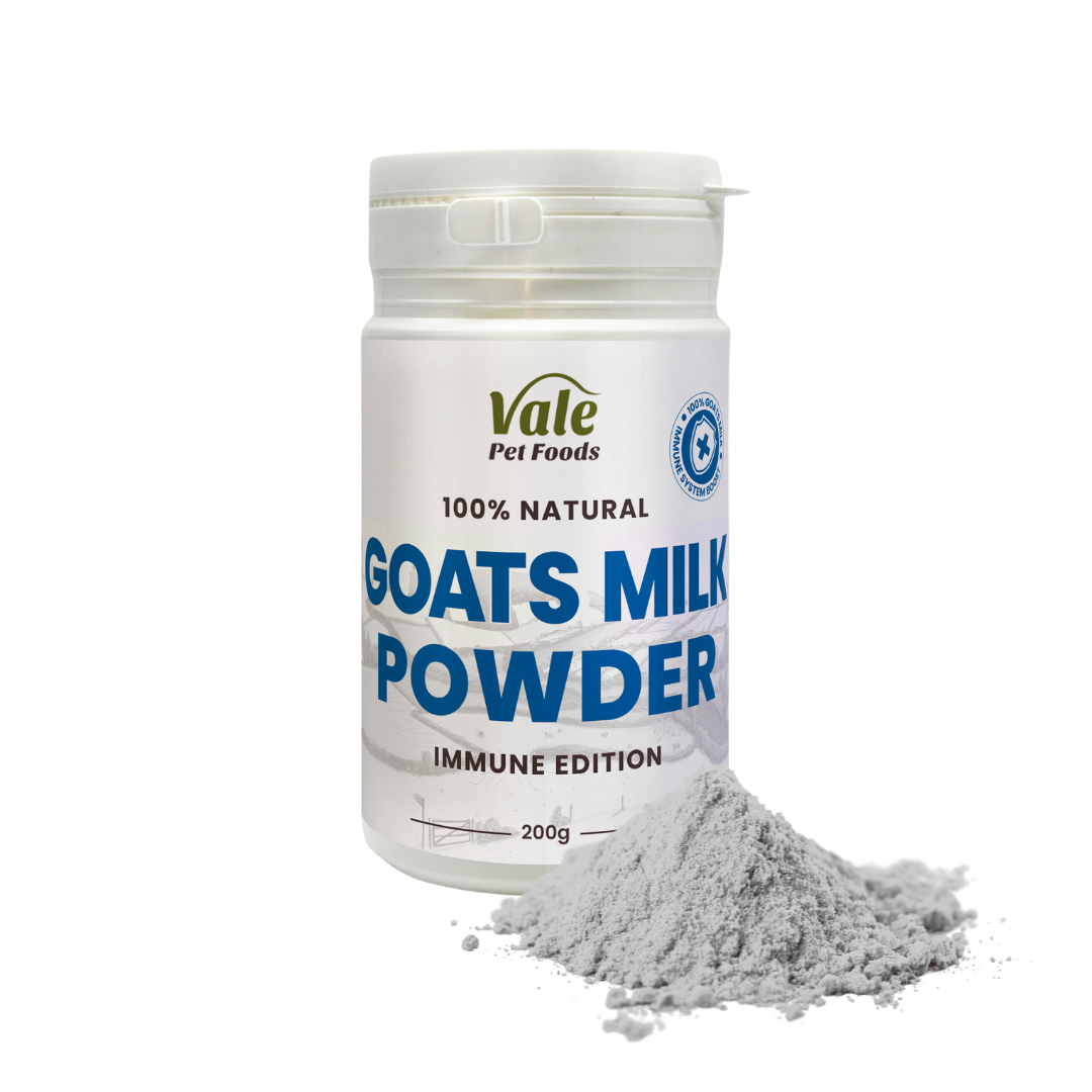 Whole Goats Milk Powder 200g (Immune Edition) – Vale Pet Foods