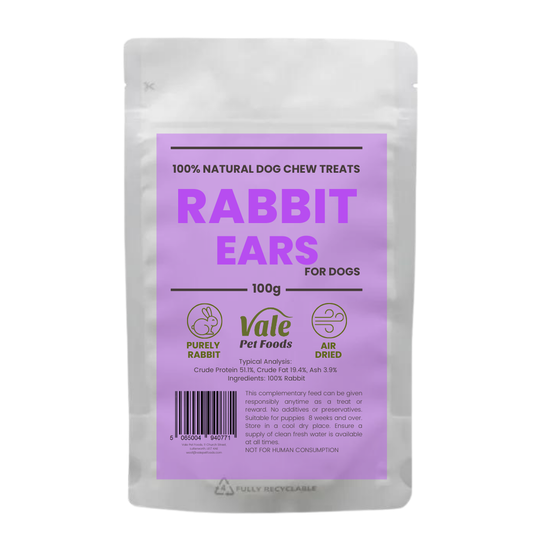 Furry Rabbit Ears Dog Treats